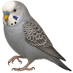 Gray Budgie